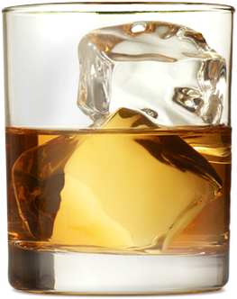Honey On The Rocks - Jack Daniels Glass Png (500x500), Png Download