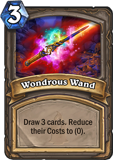 Magic Wand Hearthstone (400x543), Png Download