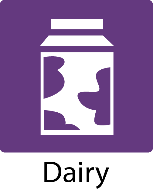 Dairy Icon - Dairy Product Icon Png (504x624), Png Download