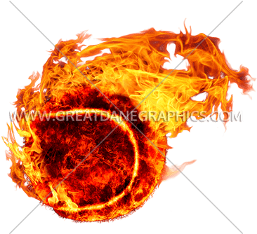 Fireball Tennis - Png Transparent Fire Ball (385x333), Png Download