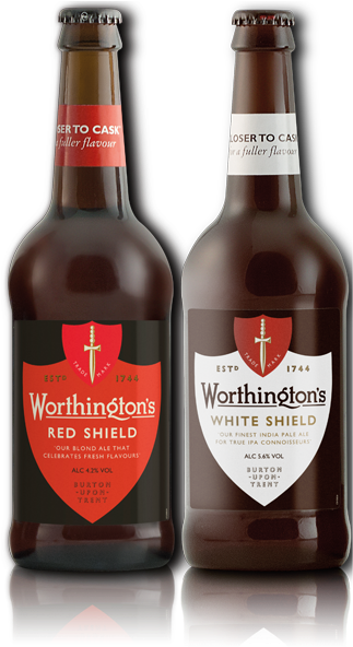 In Stock Now At Forsyth - Worthington's Red Shield - Museum Brewing Company / (326x599), Png Download