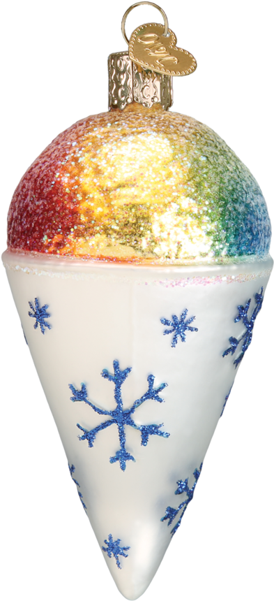 Snow Cone Ornament (950x950), Png Download