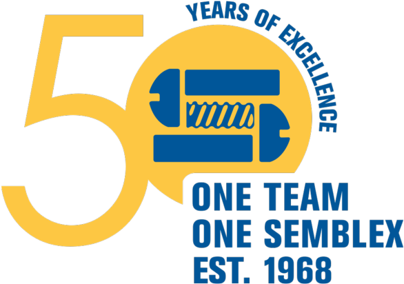 Semblex Celebrates 50th Anniversary - Team Hillary-akz Blue 500 Sticker (600x420), Png Download