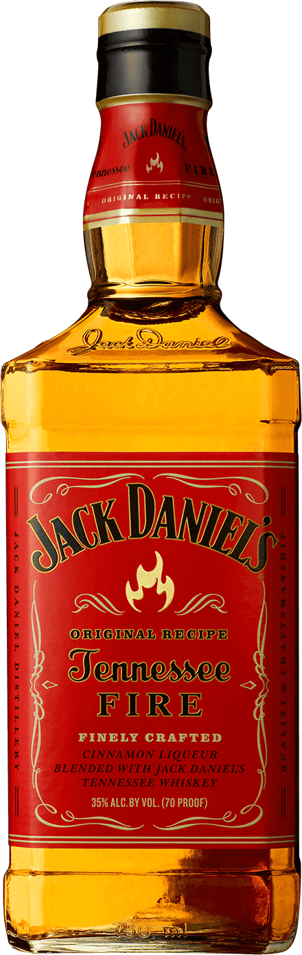 Gentleman Jack - Jack Daniel's Distillery Jack Daniel's Tennessee Fire (440x1388), Png Download