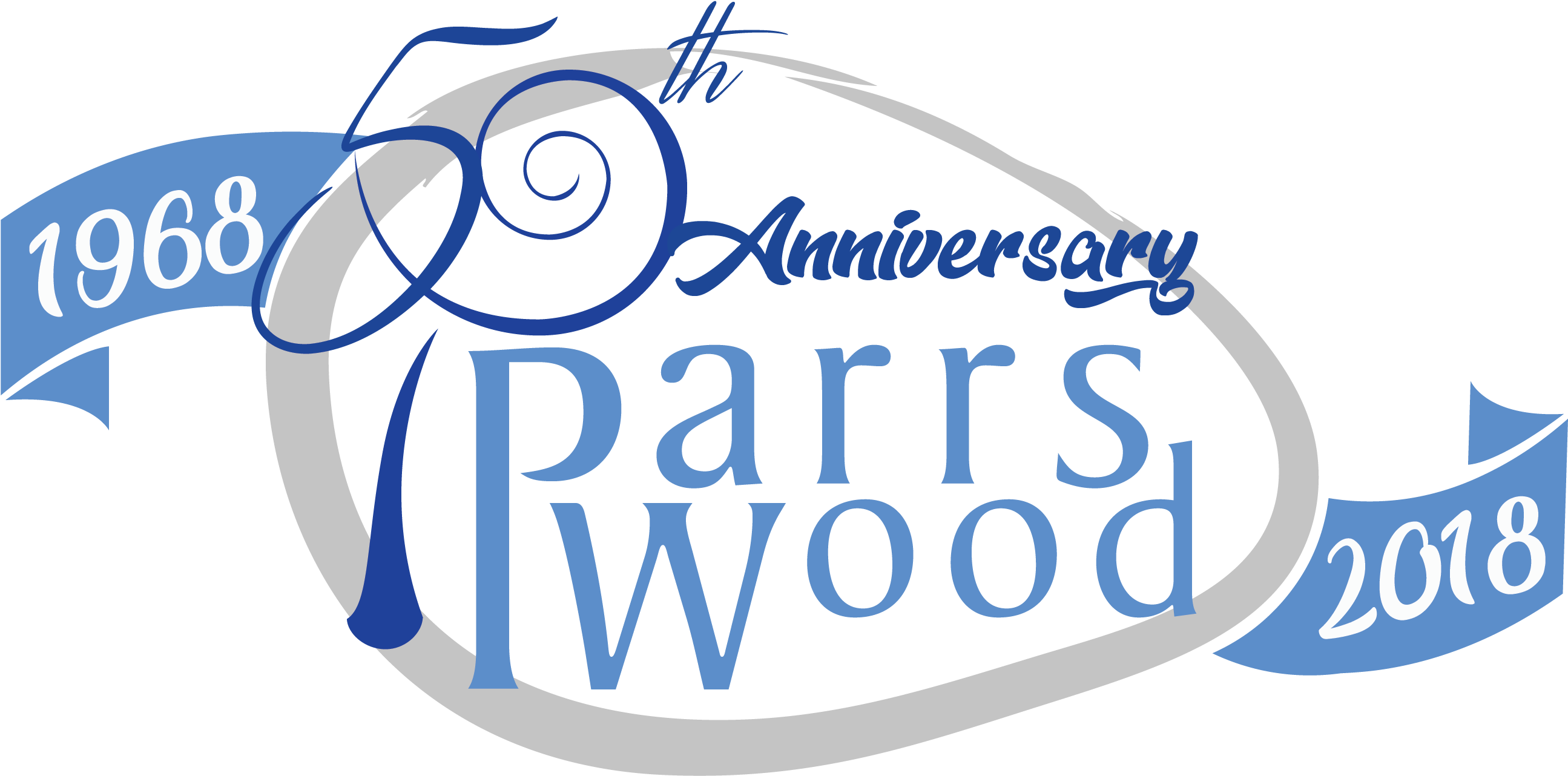 Pwhs 50th Anniversary - Parrs Wood High School (2635x1326), Png Download