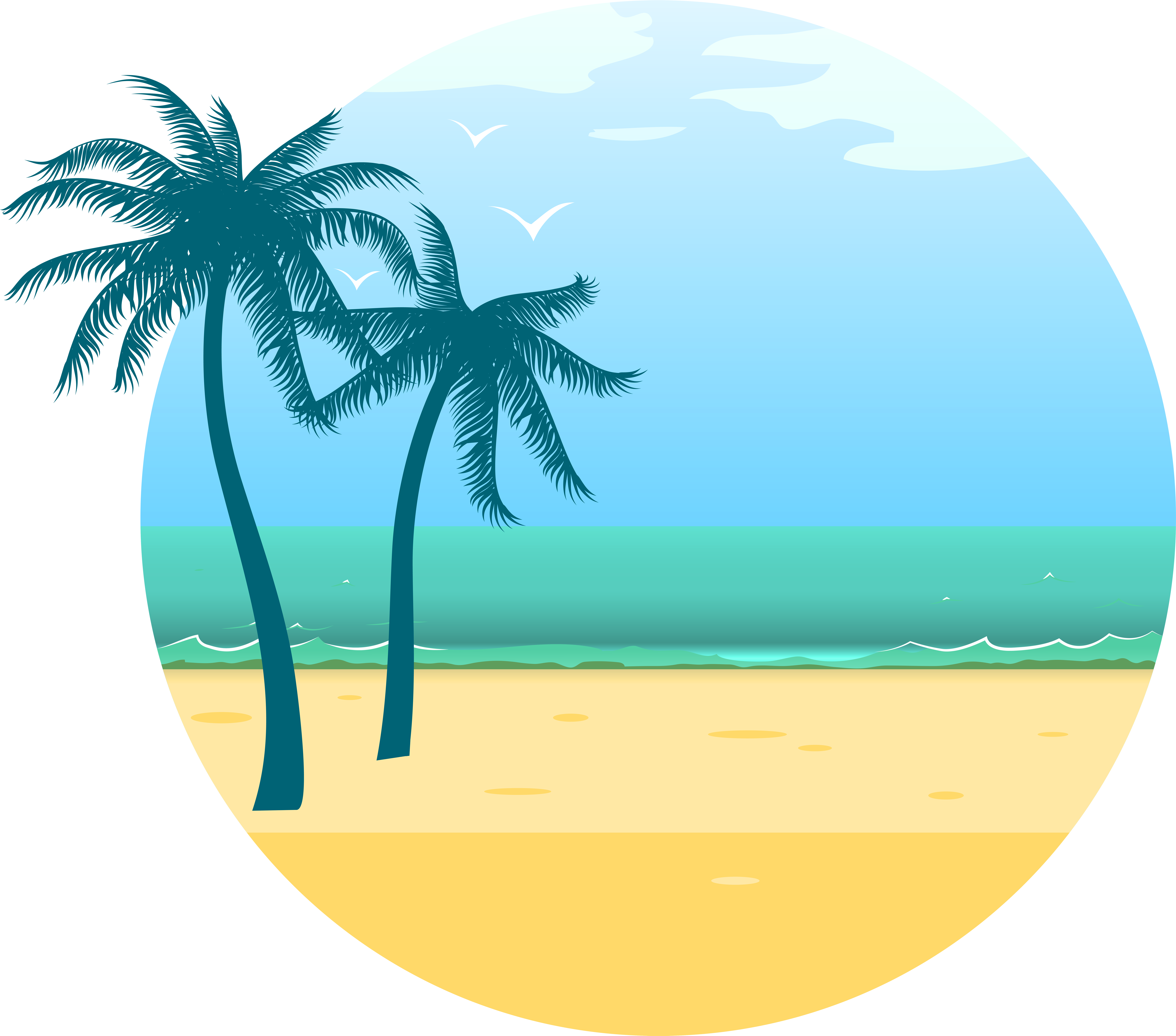 Sea Png (8000x7045), Png Download