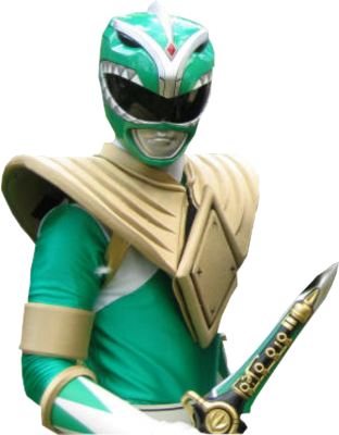 Tommy Never Would Pull This Kind Of Shit - Power Rangers Vert Tommy (312x400), Png Download