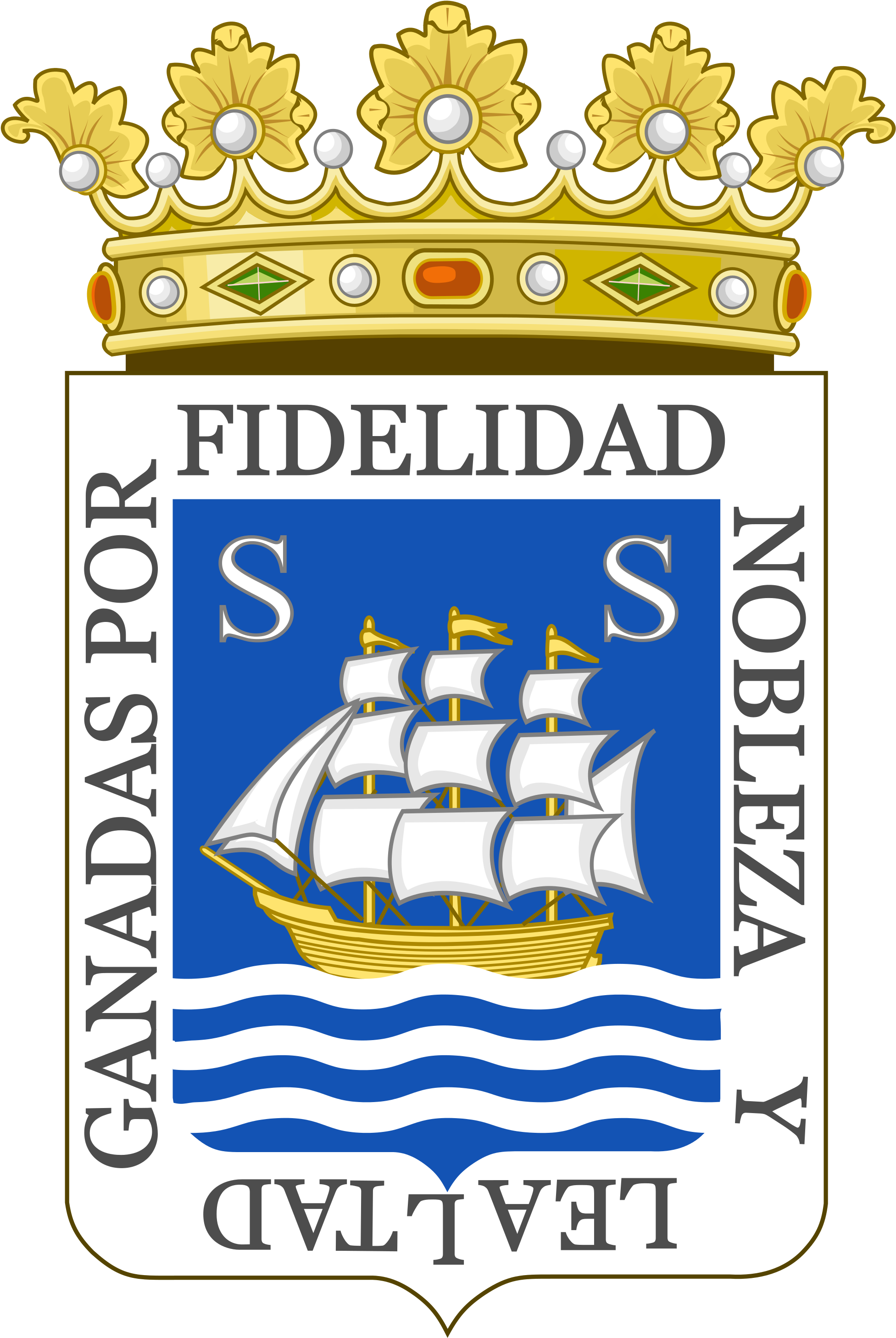 Open - Coat Of Arms Of Manila (2000x2961), Png Download