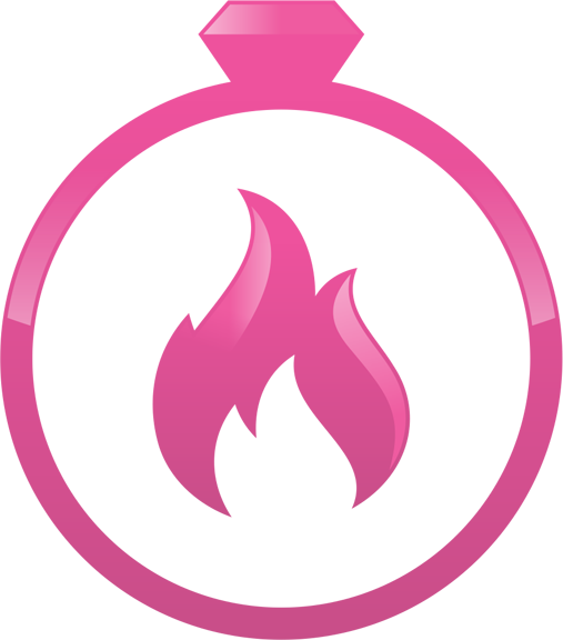 Pink Fire Png Jpg Free Stock - Circle (507x576), Png Download