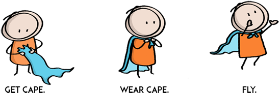 Our Logo - Get Cape Wear Cape Fly Png (643x200), Png Download