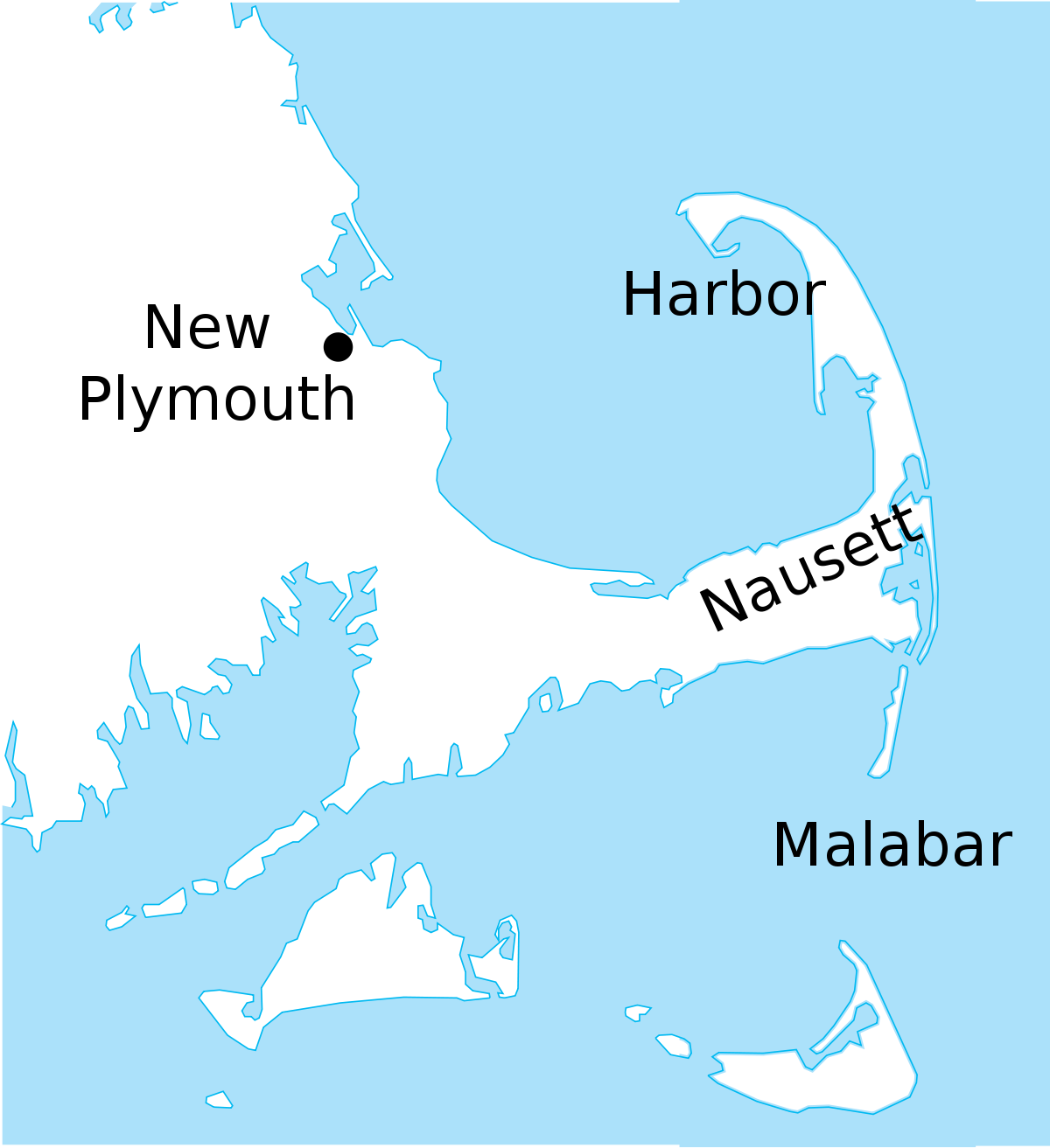 Plymouth Rock On A Map (1200x1313), Png Download