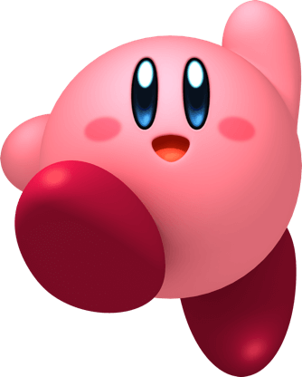 All The Digimon - Kirby Nintendo (334x416), Png Download