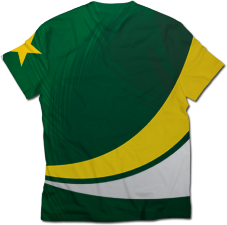 Pakistan All Over Printed T-shirt - Pakistan (600x700), Png Download