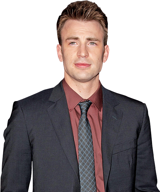 Chris Evans Lifesize Cardboard Cutout / Standee/ Stand (1200x630), Png Download