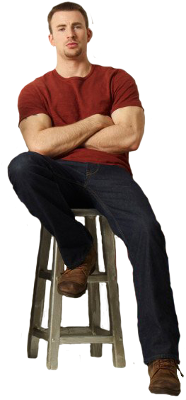 Chris Evans Png File - Chris Evans Transparent Png (600x600), Png Download