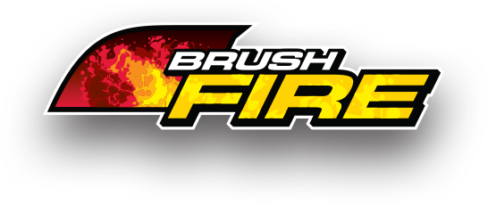 Brush Cutt Logo Brush Fire Logo - Logo (546x229), Png Download