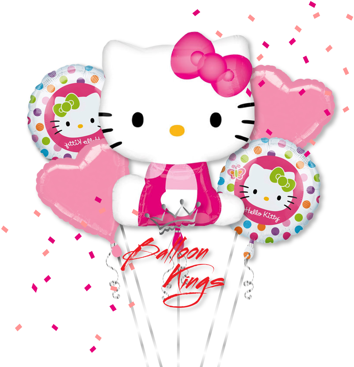 Download Hello Kitty Birthday Balloon - Hello Kitty Rainbow Balloon