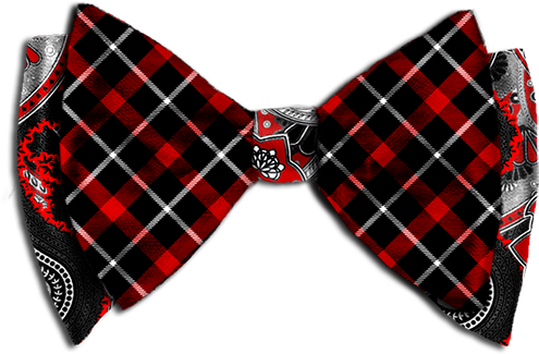 Be The First To Review “design Your Custom Bow Tie-the - Red And Black Bow Png (500x333), Png Download