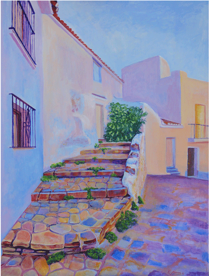 H - Painting (557x557), Png Download