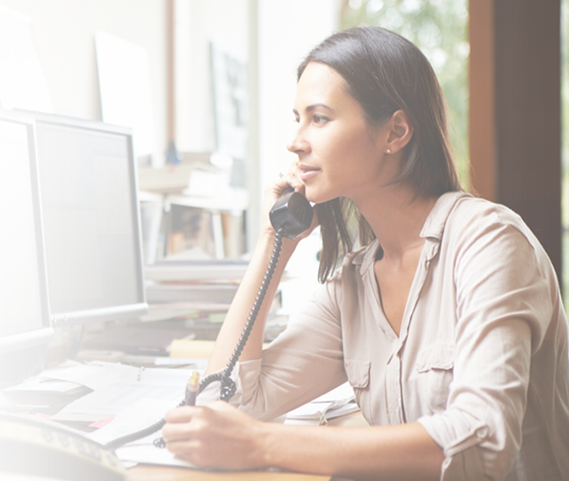 Banner Negocios Phone - Girl (639x540), Png Download