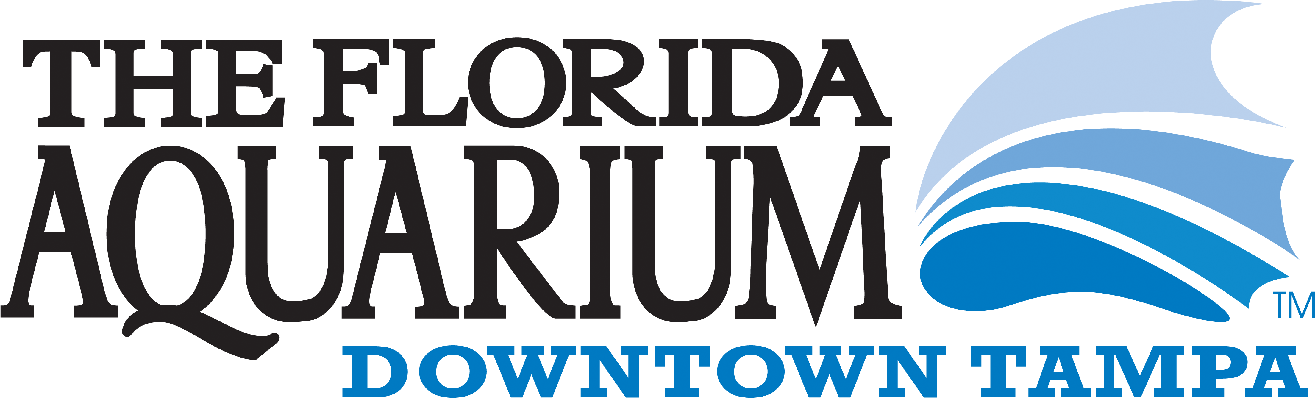 Florida Aquarium Tampa Logo (4632x1512), Png Download