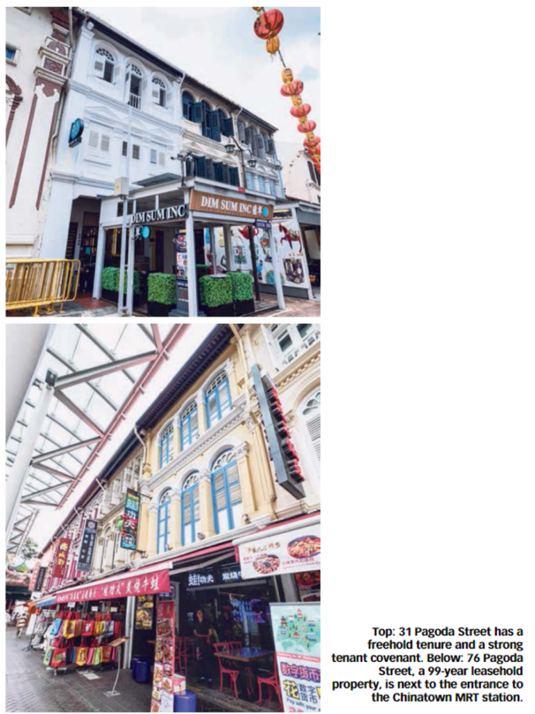 Jll, As The Appointed Exclusive Marketing Agent, Is - Chinatown Shophouses (771x1030), Png Download