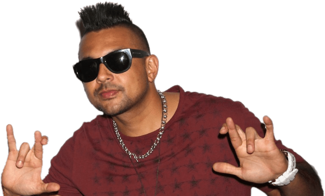 Sean Paul Silver Necklace - Sean Paul Png (1200x675), Png Download