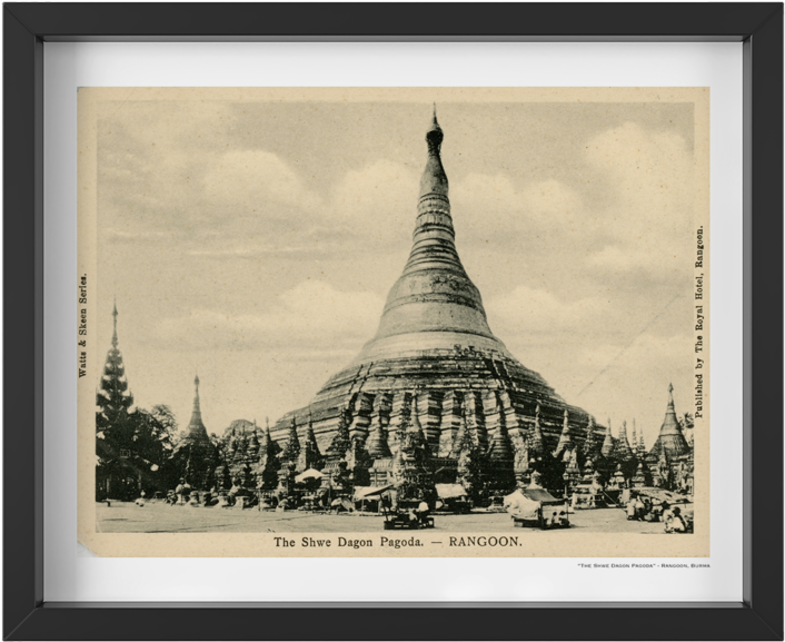 Myanmar Burma Postcard Hd (759x630), Png Download