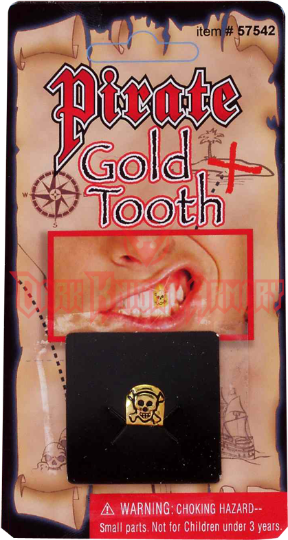 Fausse Dent En Or (850x850), Png Download