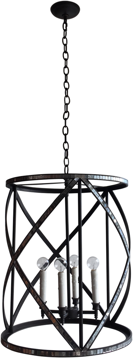 Michael Berman Limited Large Armada Mirrored Hanging - Chandelier (1200x1200), Png Download