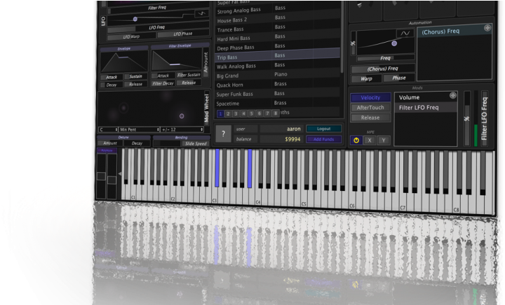 The Sample Based Synth Featuring Only The Sounds You - Musical Keyboard (750x435), Png Download