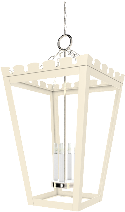 Newport Lantern Nickel - Ceiling Fixture (1000x1000), Png Download