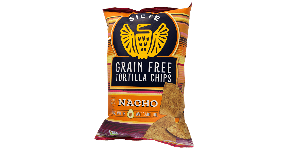 Siete Nacho Grain Free Tortilla Chips - Tortilla Chip (1200x630), Png Download