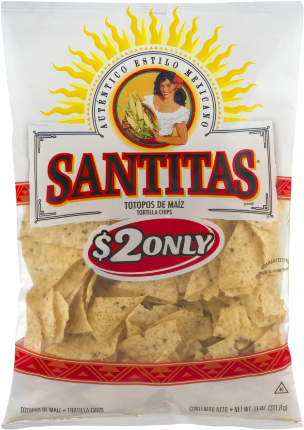 Santitas White Corn Tortilla Chips, 11 Oz Santitas White Corn