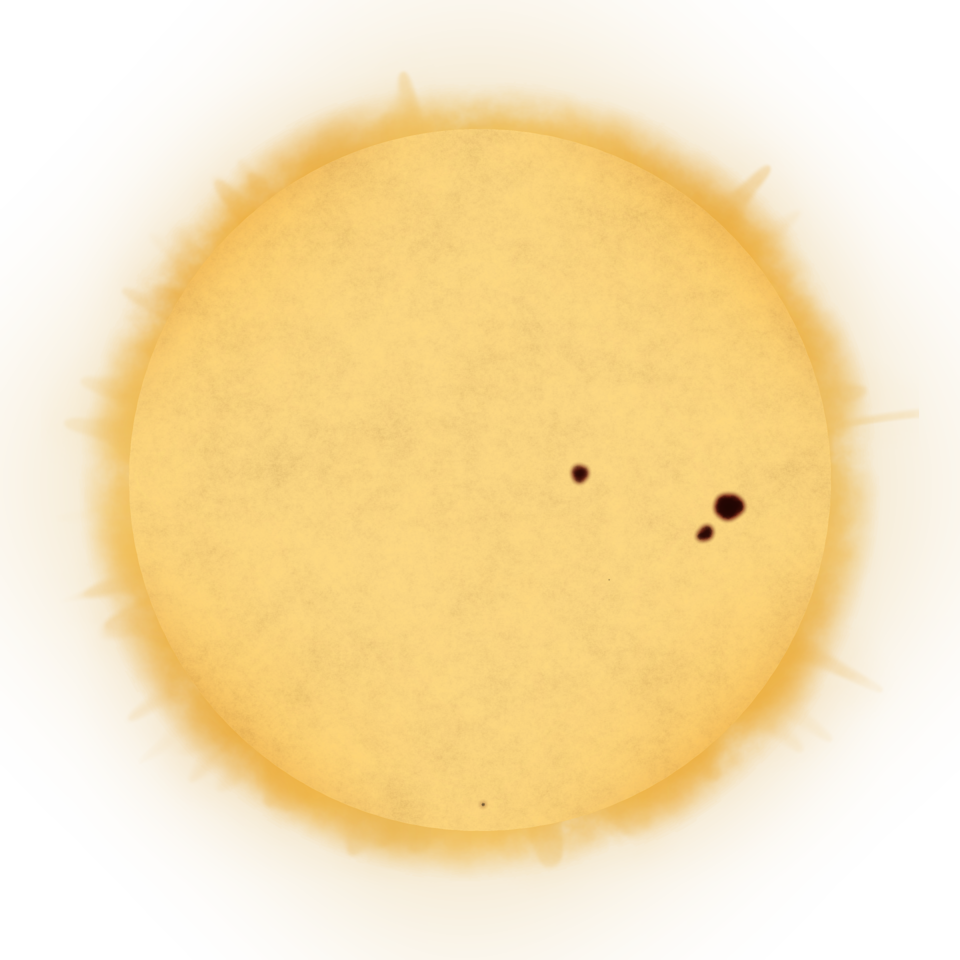 Yellow Dwarf - Circle (1920x1920), Png Download