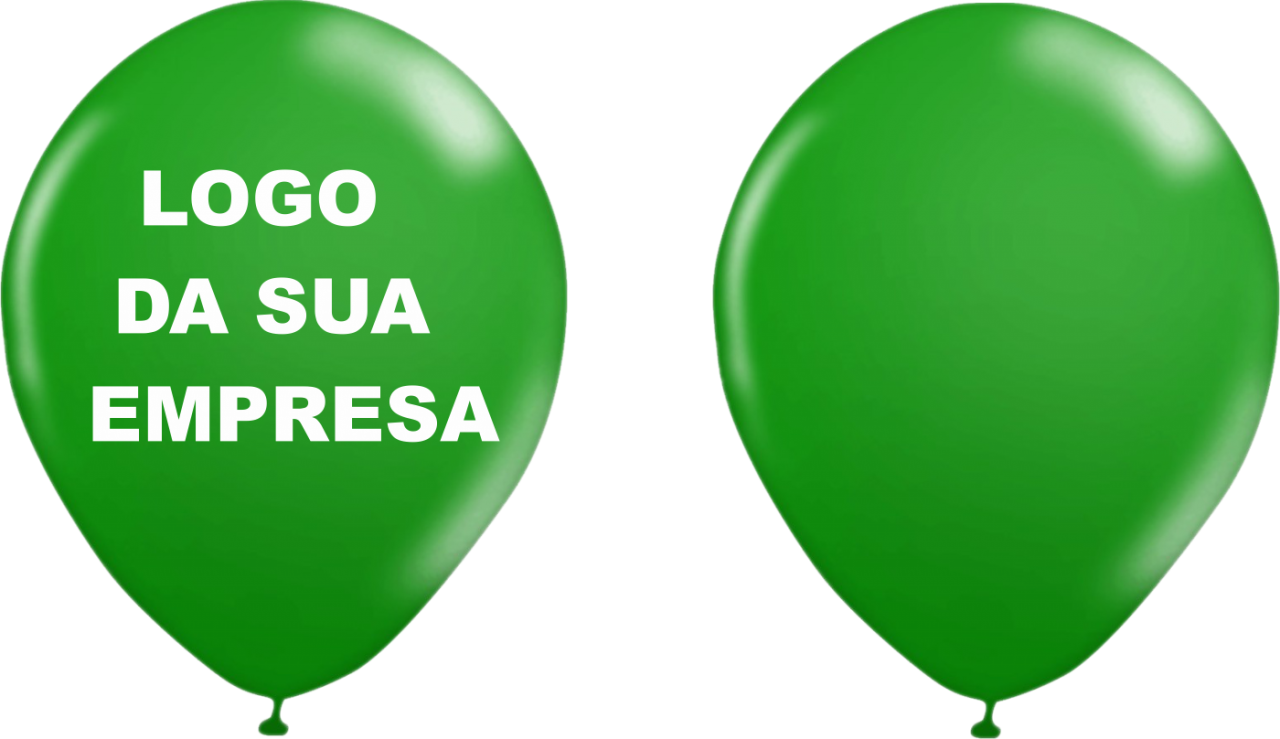 Balão Personalizado Impressão Um Lado, Uma Cor Para - Balloon (1280x739), Png Download