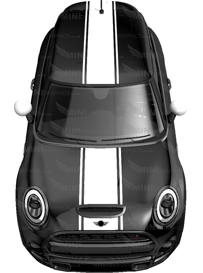 3 Stripe Viper Kit - Ford S-max (704x946), Png Download