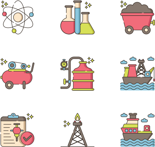 Oil & Gas (600x564), Png Download