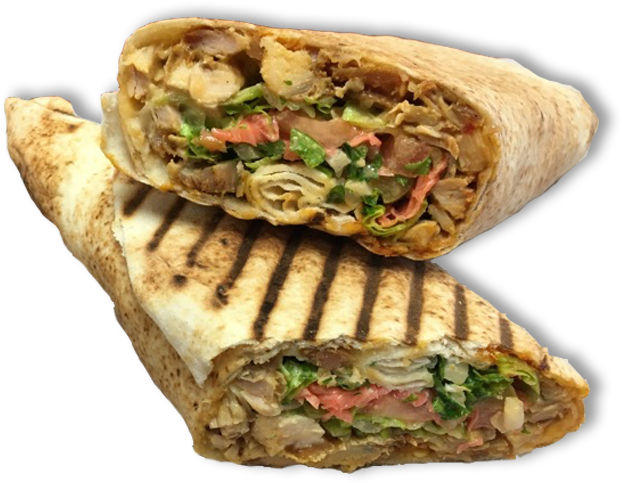 Shawarma Sandwich Png (656x726), Png Download