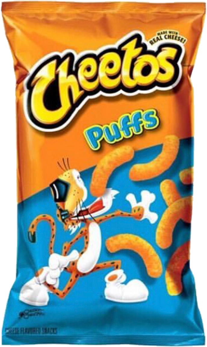 Cheetos Sticker - Cheetos Puffs (1024x1374), Png Download