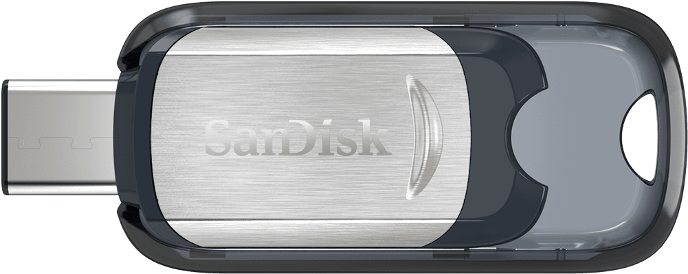 Sandisk Ultra Usb Type-c Center Open - Sandisk Ultra Usb Type C 128gb (1000x1000), Png Download