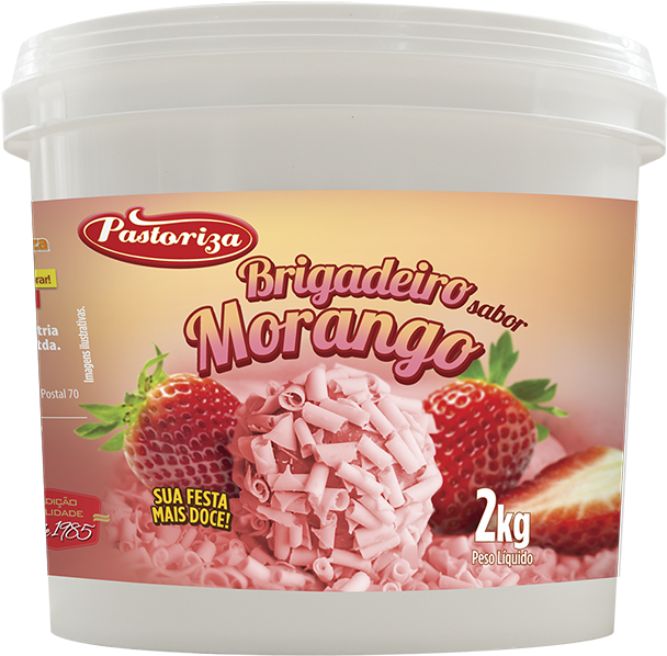 Strawberry Brigadeiro - Frutti Di Bosco (709x705), Png Download