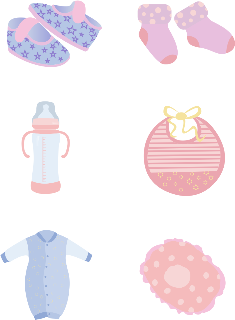 Download Baby Products Element Design Cartoon Cute Blue Pink - Illustration PNG Image with No Background Download Baby Products Element Design Cartoon Cute Blue Pink - Illustration PNG Image with No Background