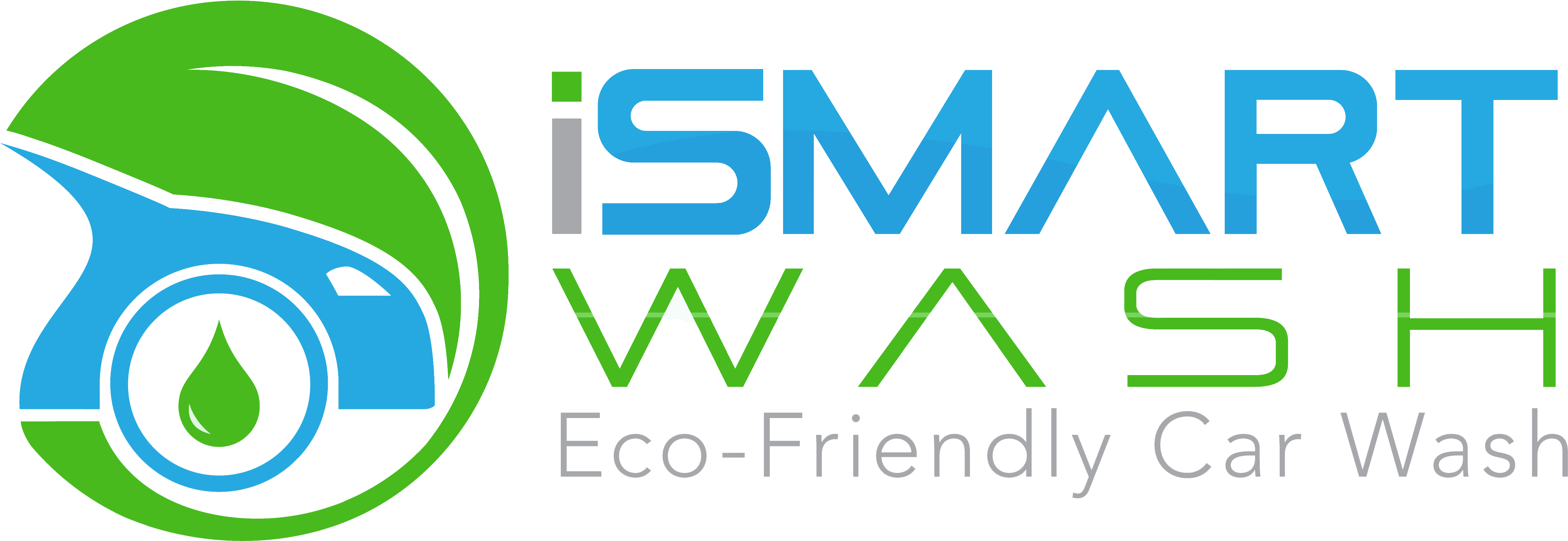 Car Wash Logo Png - Waterless Car Wash Logo (4655x1644), Png Download