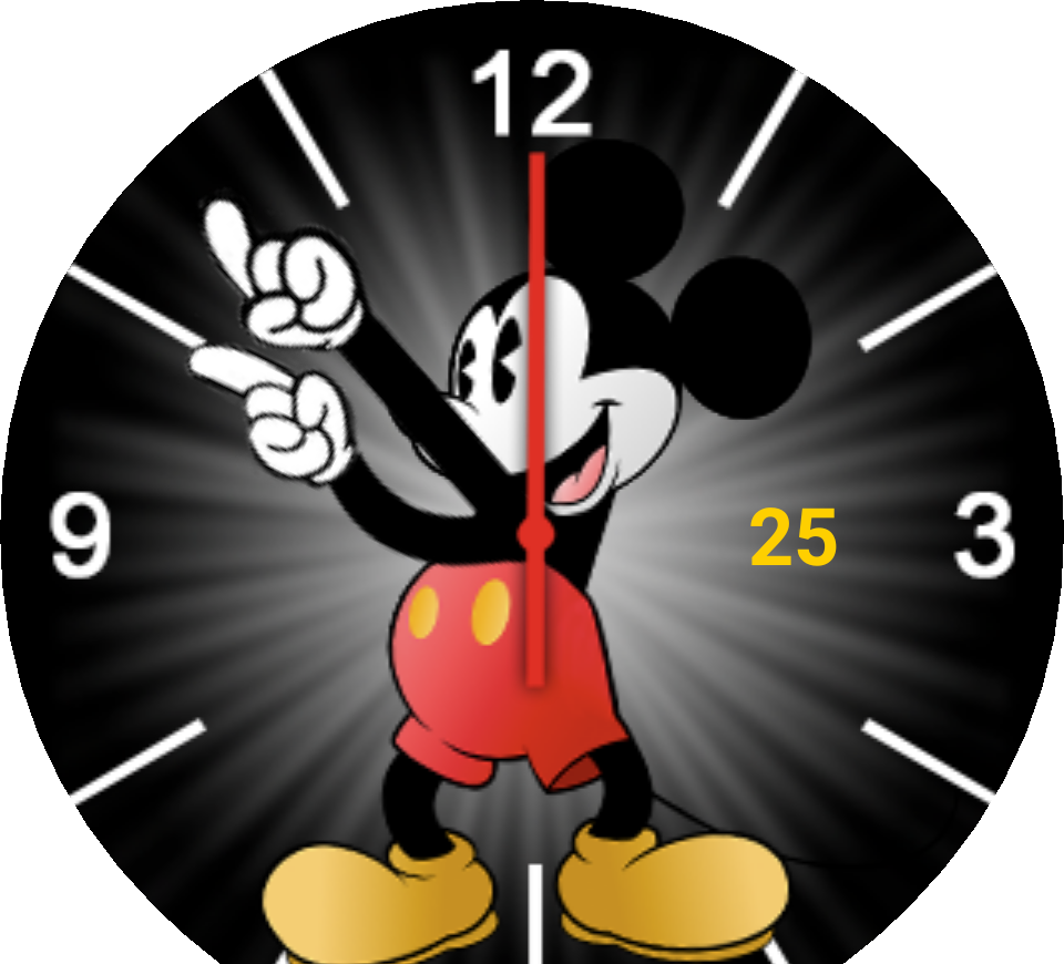 Mickey Face Png (960x870), Png Download