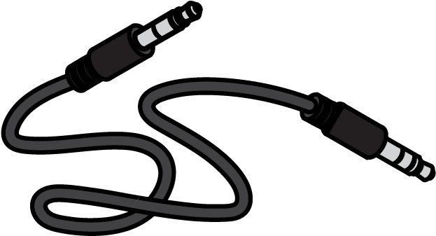 1× Stereo Jack Cable - Data Transfer Cable (792x750), Png Download