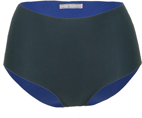 Silhouette Bikini Bottoms - Briefs (510x765), Png Download