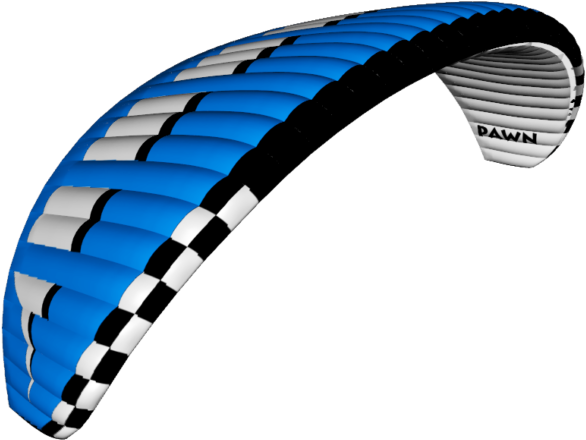 Green Red Blue - Paragliding (768x531), Png Download