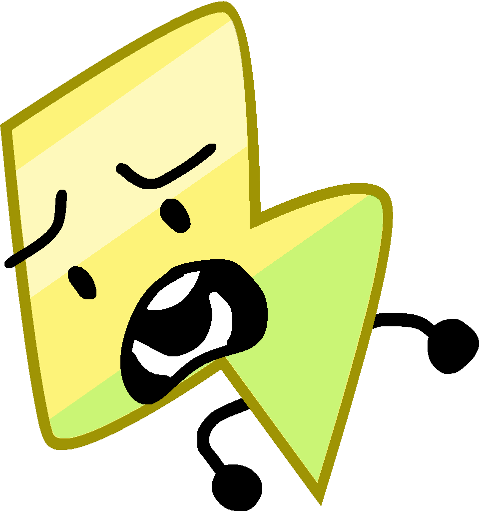 Lightning Clipart Scared - Clip Art (959x1021), Png Download