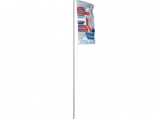 Thai Clipart Flag Pole - Banner (640x480), Png Download